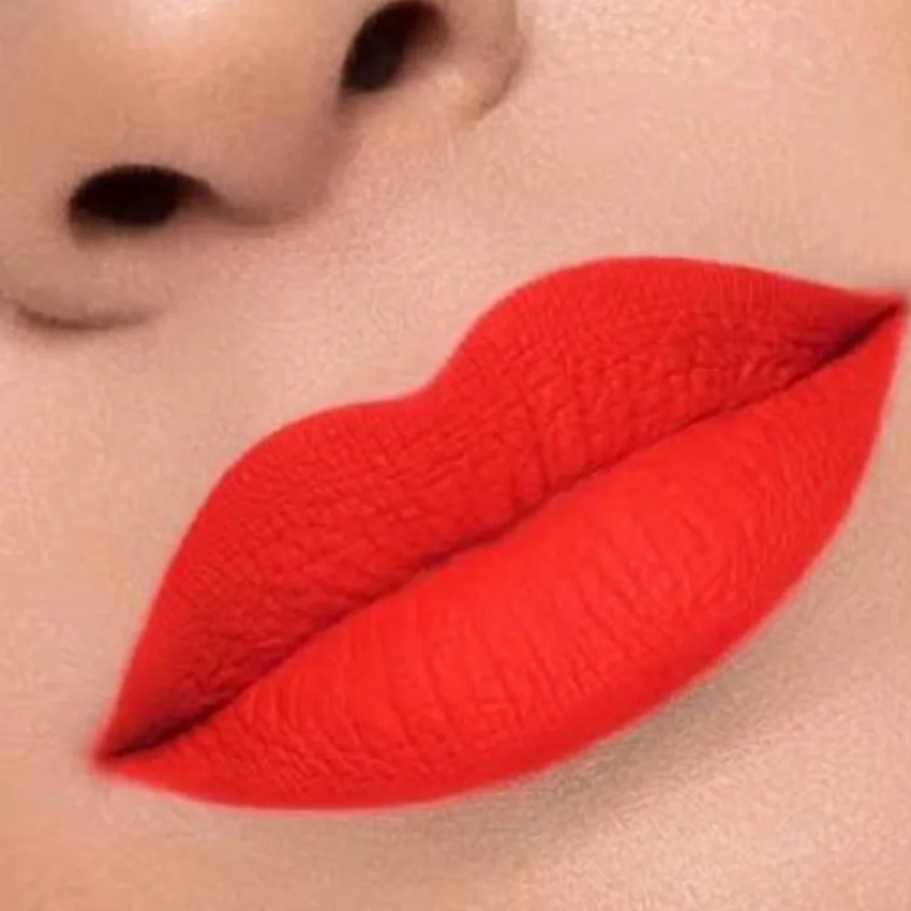 Morphe HOT SHOT Vibrant Red Cream Lipstick - Women Makeup